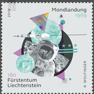 50 Years of First Moonlanding  - Liechtenstein 2019 - 180 Rappen