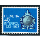 50 years  - Switzerland 1973 - 40 Rappen