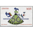 50th Anniversary Emblem - South Africa / Lesotho 2016 - 15