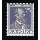 50th anniversary of death  - Germany / Western occupation zones / American zone 1947 - 75 Pfennig