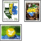 50th Anniversary of Gabon Art Contest - Central Africa / Gabon 2010 Set