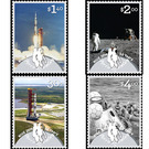 50th Anniversary of Moon Landing (2019) - Polynesia / Niue 2019 Set