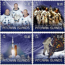 50th Anniversary of Moon Landing (2019) - Polynesia / Pitcairn Islands 2019 Set