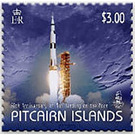 50th Anniversary of Moon Landing - Polynesia / Pitcairn Islands 2019 - 3