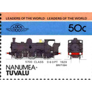 5700 Class 0-6-0 PT 1929 British - Polynesia / Tuvalu, Nanumea 1984