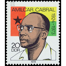 5th anniversary of death of Amilcar Cabral  - Germany / German Democratic Republic 1978 - 20 Pfennig