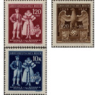 5th anniversary of the establishment of the protectorate - Germany / Old German States / Bohemia and Moravia 1944 Set