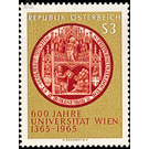 600 years  - Austria / II. Republic of Austria 1965 - 3 Shilling