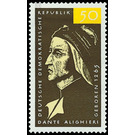 700th birthday of Dante Alighieri  - Germany / German Democratic Republic 1965 - 50 Pfennig