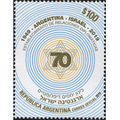 70th Anniversary of Diplomatic Relations with Israel - South America / Argentina 2019 - 100