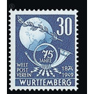 75 years  - Germany / Western occupation zones / Württemberg-Hohenzollern 1949 - 30 Pfennig