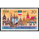 750 years Rostock  - Germany / German Democratic Republic 1968 - 20 Pfennig