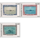 75th Anniversary of the American Stamp Issue (2020) - Greenland 2020 Set