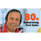 80th birthday  - Austria / II. Republic of Austria 2015 - 62 Euro Cent