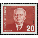 85th birthday of President Wilhelm Pieck  - Germany / German Democratic Republic 1961 - 20 Pfennig