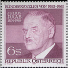 90th birthday  - Austria / II. Republic of Austria 1981 - 6 Shilling