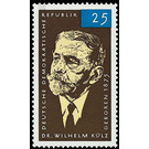 90th birthday of Wilhelm Külz  - Germany / German Democratic Republic 1965 - 25 Pfennig