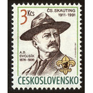 A. B. Svojsik (1876-1938), Czech Scouting Founder - Czechoslovakia 1991 - 3