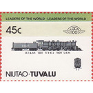 A.t.&s.f. 1301 4-4-6-2 (1909) - Polynesia / Tuvalu, Niutao 1985