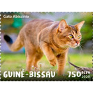 Abyssinian Cat - West Africa / Guinea-Bissau 2020 - 750