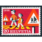 accident prevention  - Switzerland 1956 - 20 Rappen