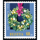 Advent wreath  - Switzerland 1993 - 60 Rappen