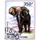 African Elephant (Loxodonta africana) - West Africa / Ivory Coast 2014 - 350