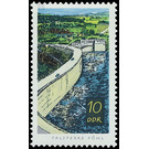 After 1945 built dams  - Germany / German Democratic Republic 1968 - 10 Pfennig