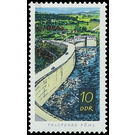 After 1945 built dams  - Germany / German Democratic Republic 1968 - 10 Pfennig