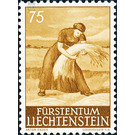 Agriculture work  - Liechtenstein 1960 - 75 Rappen