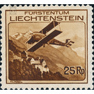 Aircrafts  - Liechtenstein 1930 - 25 Rappen
