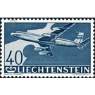 Aircrafts  - Liechtenstein 1960 - 40 Rappen