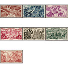 Airmail - Caribbean / Guadeloupe 1946 Set