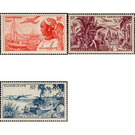 Airmail - Caribbean / Guadeloupe 1947 Set