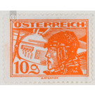 Airmail stamp  - Austria / I. Republic of Austria 1925 - 10 Groschen