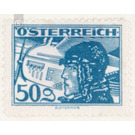 Airmail stamp  - Austria / I. Republic of Austria 1925 - 50 Groschen