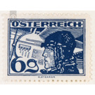 Airmail stamp  - Austria / I. Republic of Austria 1925 - 6 Groschen