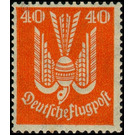 Airmail stamp series  - Germany / Deutsches Reich 1922 - 40 Pfennig