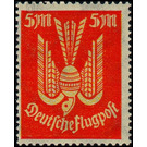 Airmail stamp series  - Germany / Deutsches Reich 1922 - 5 Mark