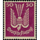 Airmail stamp series  - Germany / Deutsches Reich 1922 - 50 Pfennig