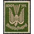 Airmail stamp series  - Germany / Deutsches Reich 1923 - 100 Mark