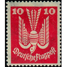Airmail stamp series  - Germany / Deutsches Reich 1924 - 10 Rentenpfennig