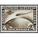 Airmail stamp set  - Germany / Deutsches Reich 1930 - 4 Reichsmark