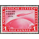 Airmail stamp set  - Germany / Deutsches Reich 1931 - 1 Reichsmark