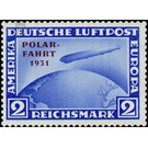 Airmail stamp set  - Germany / Deutsches Reich 1931 - 2 Reichsmark