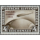 Airmail stamp set  - Germany / Deutsches Reich 1931 - 4 Reichsmark