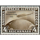 Airmail stamp set  - Germany / Deutsches Reich 1933 - 4 Reichsmark