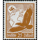 Airmail stamp set  - Germany / Deutsches Reich 1934 - 25 Reichspfennig