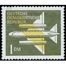 Airmail stamps  - Germany / German Democratic Republic 1957 - 100 Pfennig