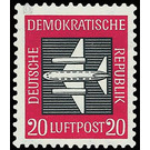 Airmail stamps  - Germany / German Democratic Republic 1957 - 20 Pfennig